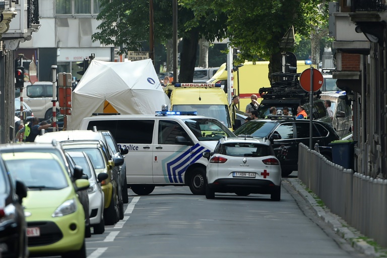 ثلاثة قتلى بينهم شرطيان في اطلاق النار في بلجيكا ومقتل المهاجم1